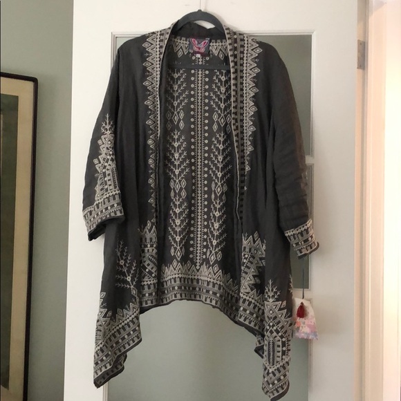 Johnny Was Sweaters - NWT Johnny Was. Cami draped cardigan. Sz L